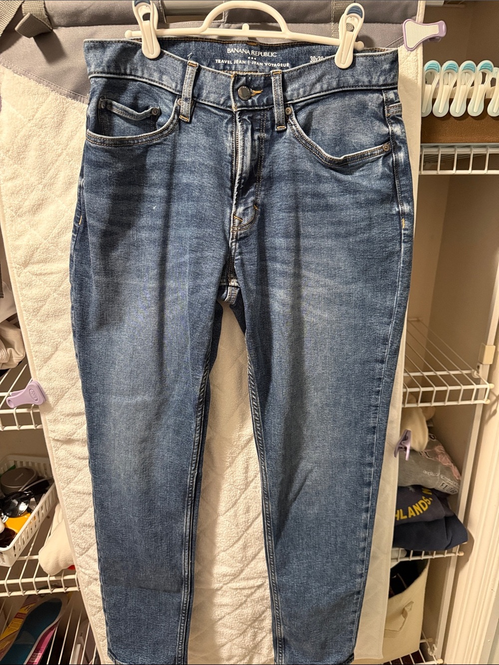 Banana Republic Women's Mid Blue Skinny Jeans